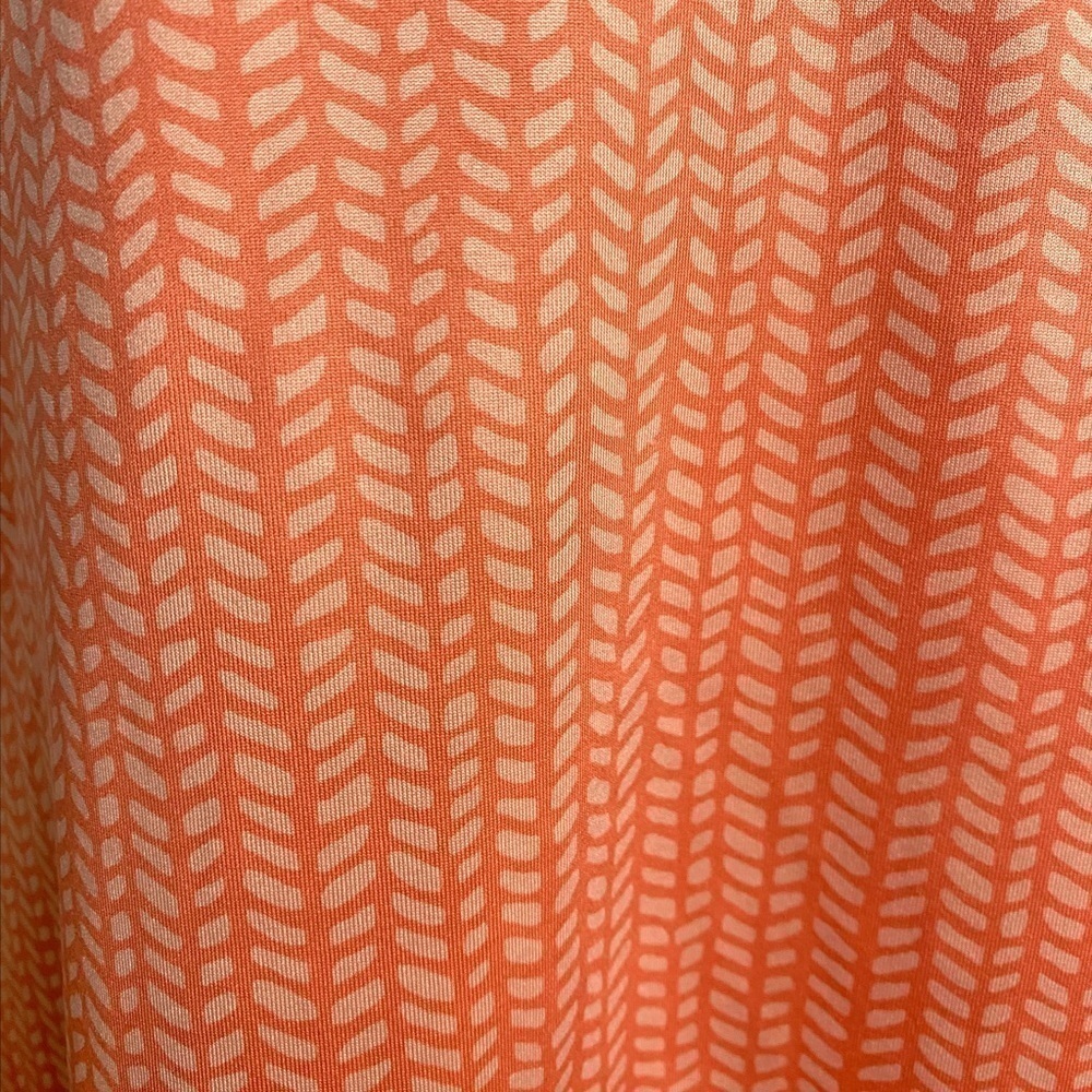 Columbia Womens Orange Omni Wick Athletic Crisscross Built In Bra Workout Dress - Picture 9 of 16